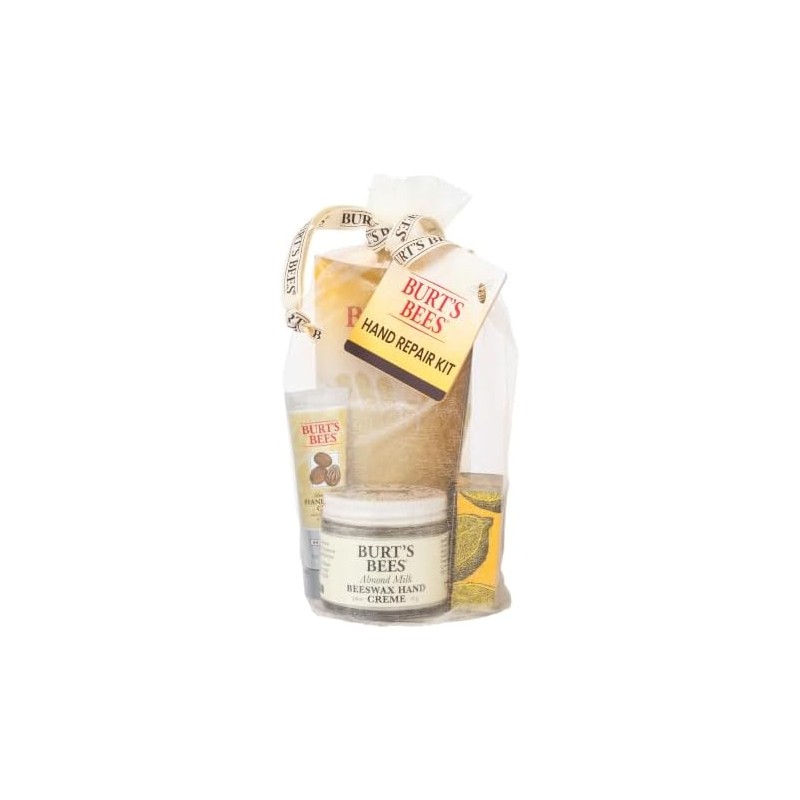 Kit reparación manos Burt's Bees 4 piezas – Crema, cutícula