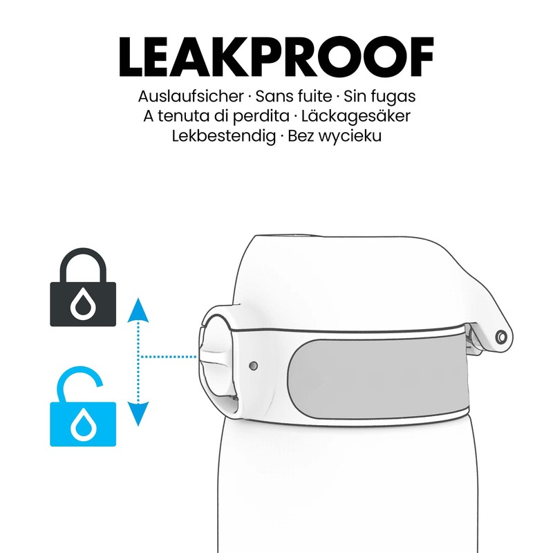 Ion8 Recyclon Water Bottle, Periwinkle, 750 ml Capacity