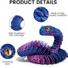 Vayfoni 3D Printed Snake Flexible Articulated Animal Model – Gradient