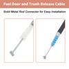 INFINAUTO NO.912-779 Fuel Filler Door and Trunk Lid Release Cable