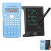KK-82MS-D Portable Scientific Calculator with 4.4 Inch LCD Erasable Writing