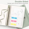 RETTACY A5 Notebook-Spiral College Ruled Notebook Journals for Women,300 Numbered