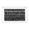 KEYYOU Lash Clusters,96 Pcs Cluster Lashes D Curl 10-18MIX DIY