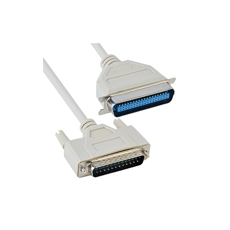 SIENOC LPT Parallel Printer 25 Pin DB-25 Male to CN36