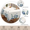 iEvery Hydrangea Flowers Tablecloth Rectangular Wipe Clean Table Cloth Polyester