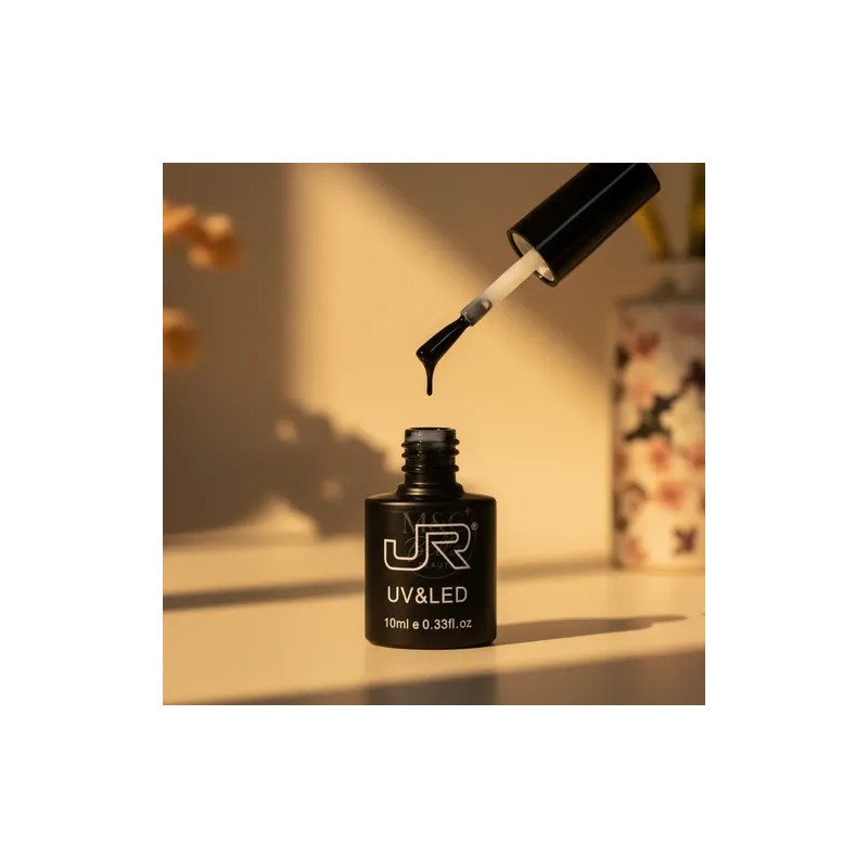 Duo Gel Blanco Y Negro Jr Para Uñas Semipermanente 10ml