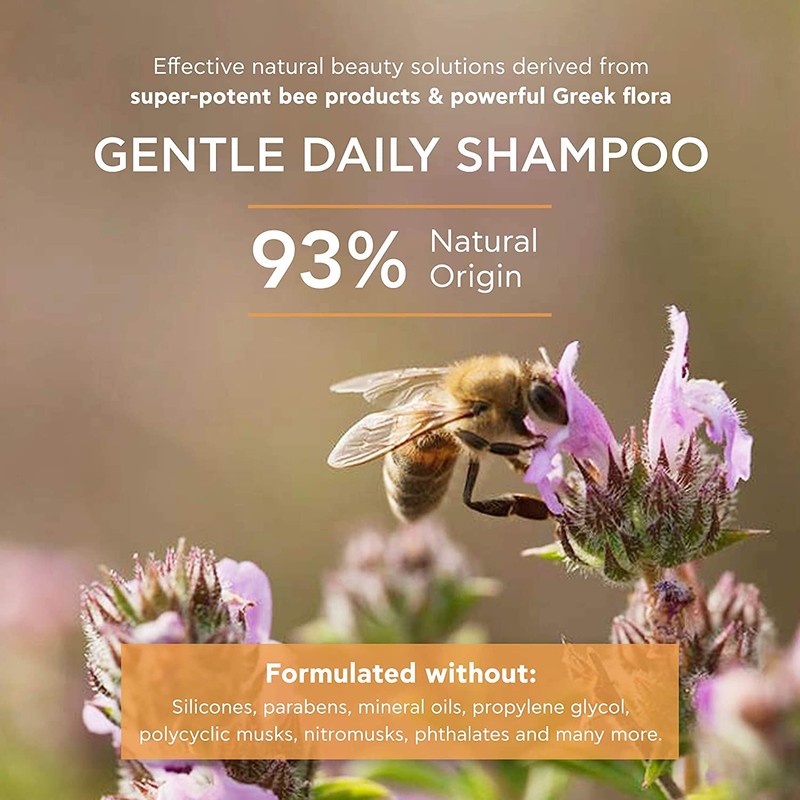 Apivita, Gentle Daily Shampoo with Chamomile & Honey 250ml