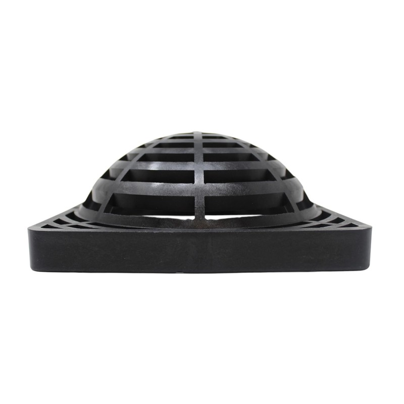 9" Outdoor Square Dome Atrium Grate Drain Cover 0903SDG /