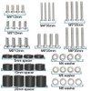Universal TV Mounting Hardware Kit, Including Screws(M4 M5 M6), Washers,