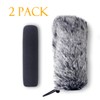 Windscreen Muff and Foam for Rode VideoMic Go Mic Camera
