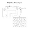 Speedway Electric Fan Relay Wiring Kit, 195 Degree On