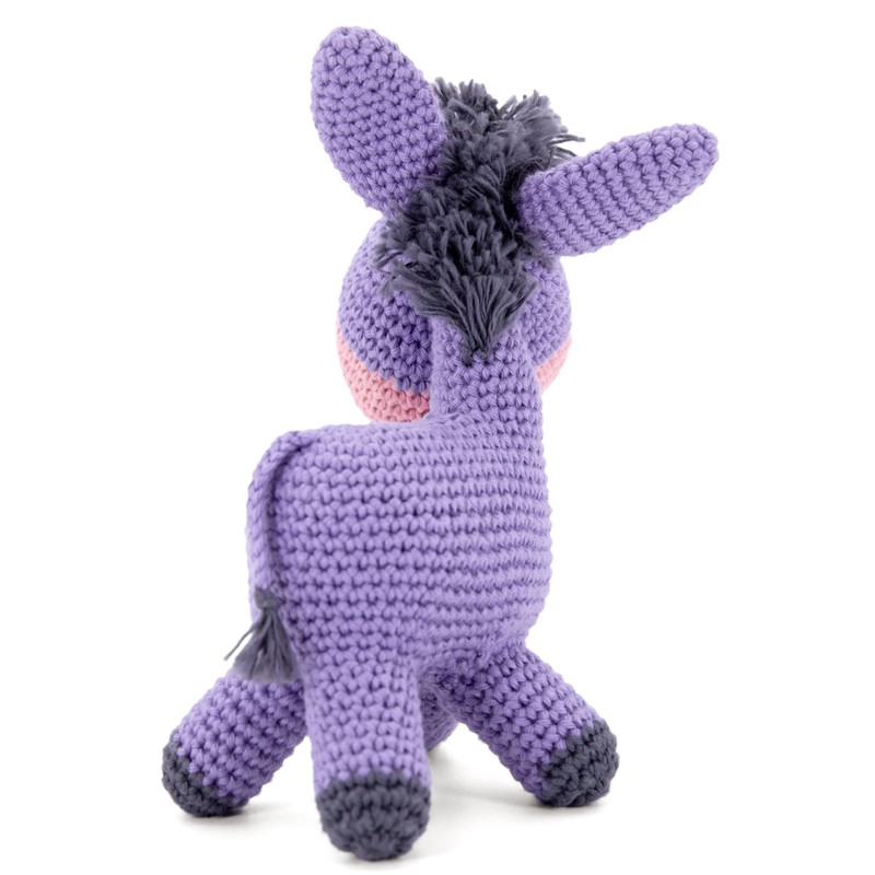 Gründl Crochet Set Cuddly Toy, Giraffe Gina, Donkey Eddy, Seal