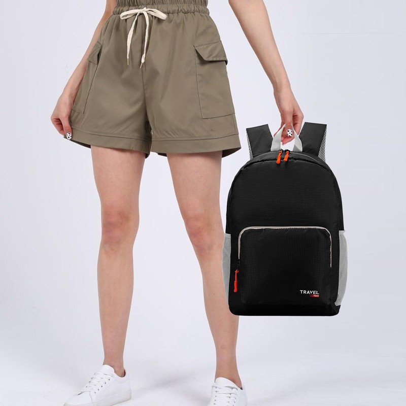 20-35L Lightweight Foldable Backpack, Student Backpack, Small Rucksack Water Resistant