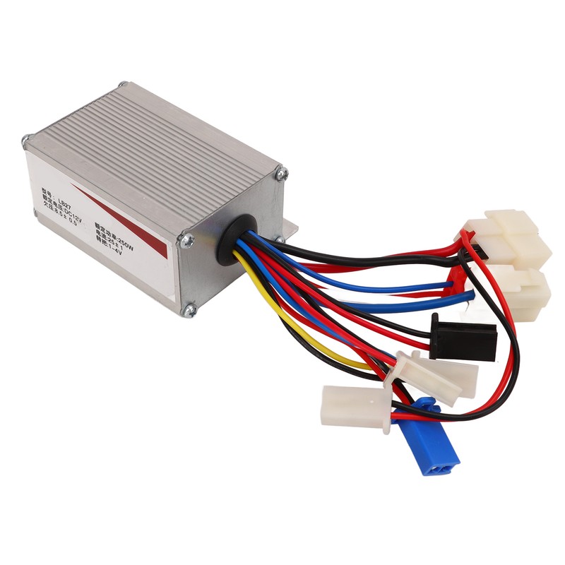 12V 250W Brushed Motor Controller Aluminum Alloy Electric Bike Controller