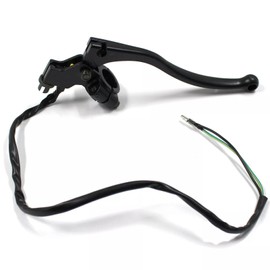 TDR 22mm Left Clutch Brake Lever Wire for 90cc 110cc 125cc 140cc 150cc 200cc 250cc ATV Quad Pit Dirt Bike with 50cm Cable Cord