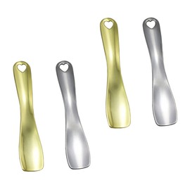 FRCOLOR 4pcs Makeup Spoon Facial Mask Eye Cream and Lotion Applicator Easy to Clean Portable and Compact for Effortless Skincare Application