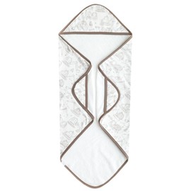 Premium Knit Hooded Bath Towel "Gage" by Copper Pearl