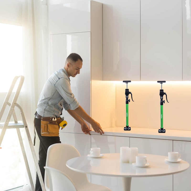 Cabinet Jacks for Installing Cabinets, Adjustable Third Hand Quick Support