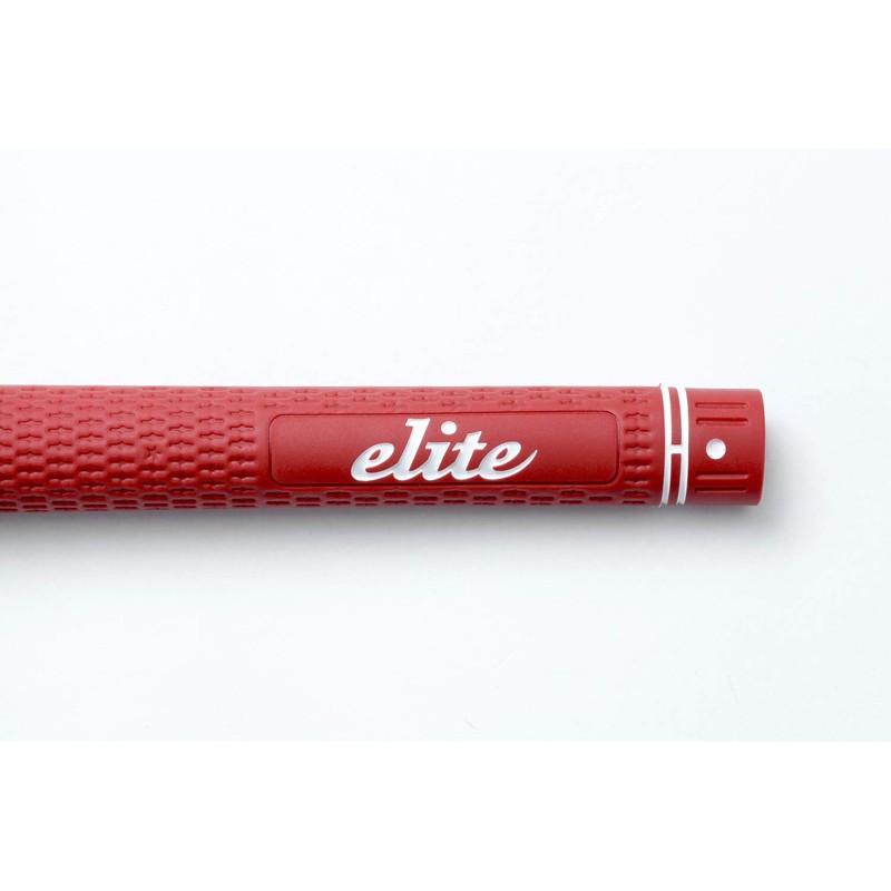 elitegrips SX38 Golf Grips, 7 Pack Classic Red, No Backline