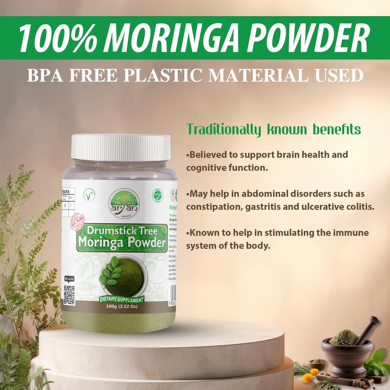 Aryan Herbals Moringa (Indian Drumstick) Powder 100gm