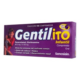 Gentil-ito Comprimidos, 10 Comprimidos