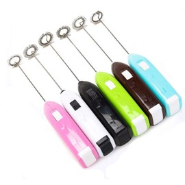 SZB Electric Whisk Mini Whisk Agitator Handheld Whipper Beater Coffee Milk Butter Cream Kitchen Utensils Color Random