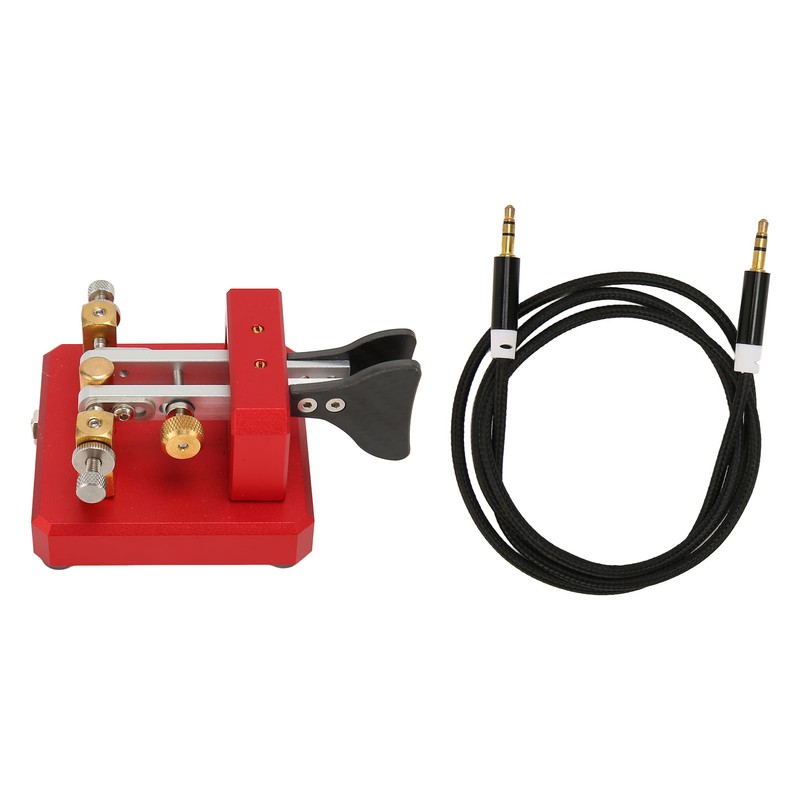 Morse Code Key Double Paddle Automatic Shortwave Portable CW Morse