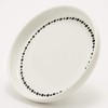 TAMAKI T-786345 Medium Plate Dot Circle Dot 7.7 x 1.1