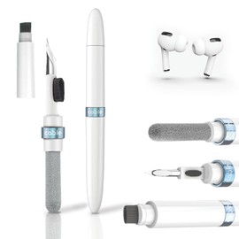 Universal Bluetooth Headphones, Airpods and Multifunction Headphones Cleaning Pen Set Compatible with Airpods 1 2 Pro and Many Other Devices (Light Blue)