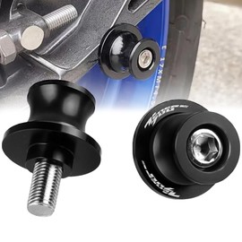 YIEBA Slider Swing, M6 CNC Aluminium Alloy Swing Arm Spool for Tenere 700 2019-2023 XTZ690 XTZ 690 2019 2020 T7 Tenere 700 Rally Edition 2022-2023 (Black)