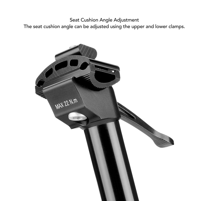 Bike Suspension Seatpost Bicycle Aluminium Alloy Hand Controlled Seat Post