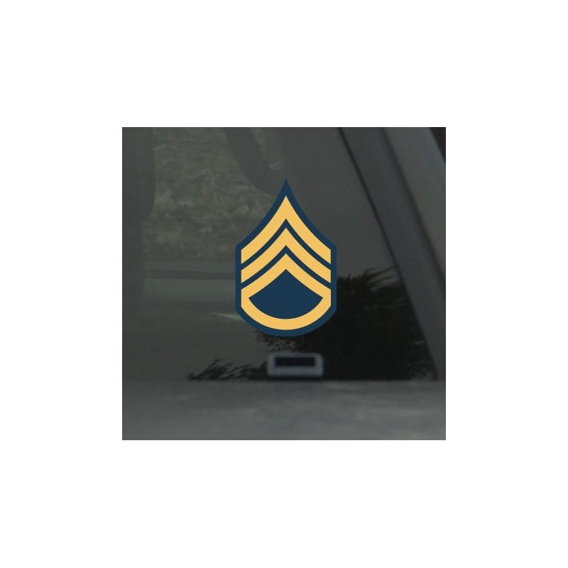 US Army - Staff Sergeant E-6 Decal - Five Inch
