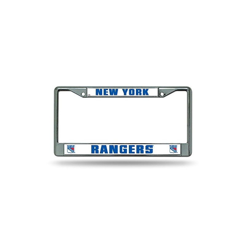 New York Rangers Chrome License Plate Frame