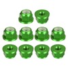 QUARKZMAN Pack of 10 Nylon Insert Hex Lock Nuts -