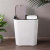 TOPBATHY Rubbish Bin Compartment Rubbish Bin for Children's Room Small