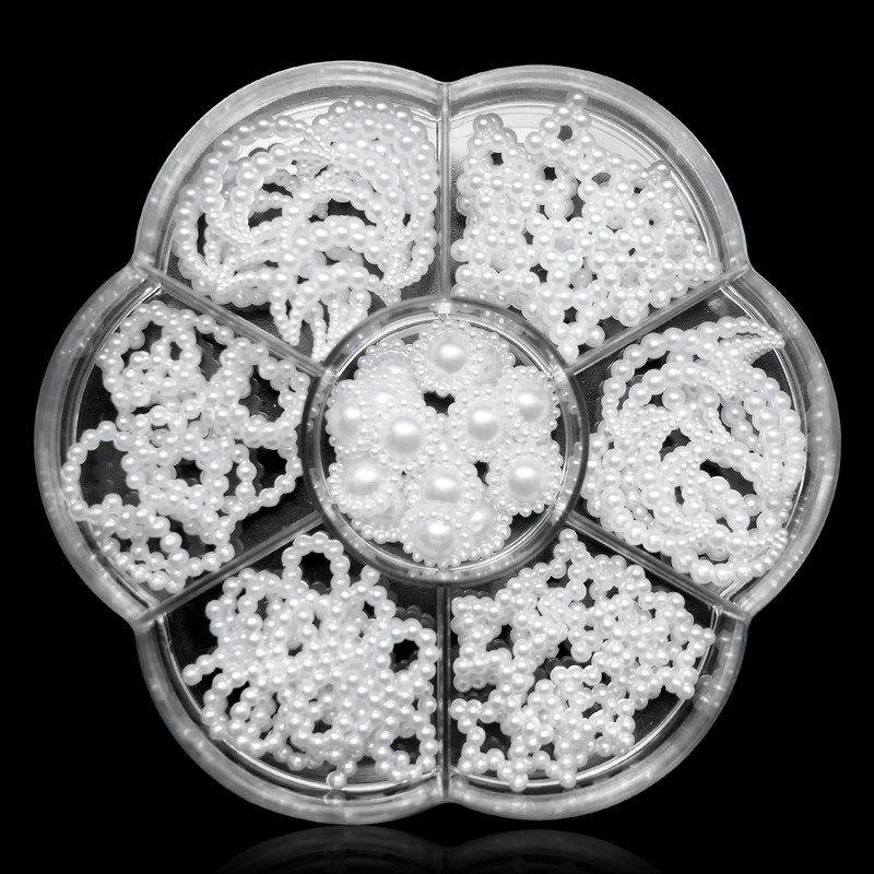 LuckForever 3D Nail Charms Cute Star Moon Bow Heart Charm