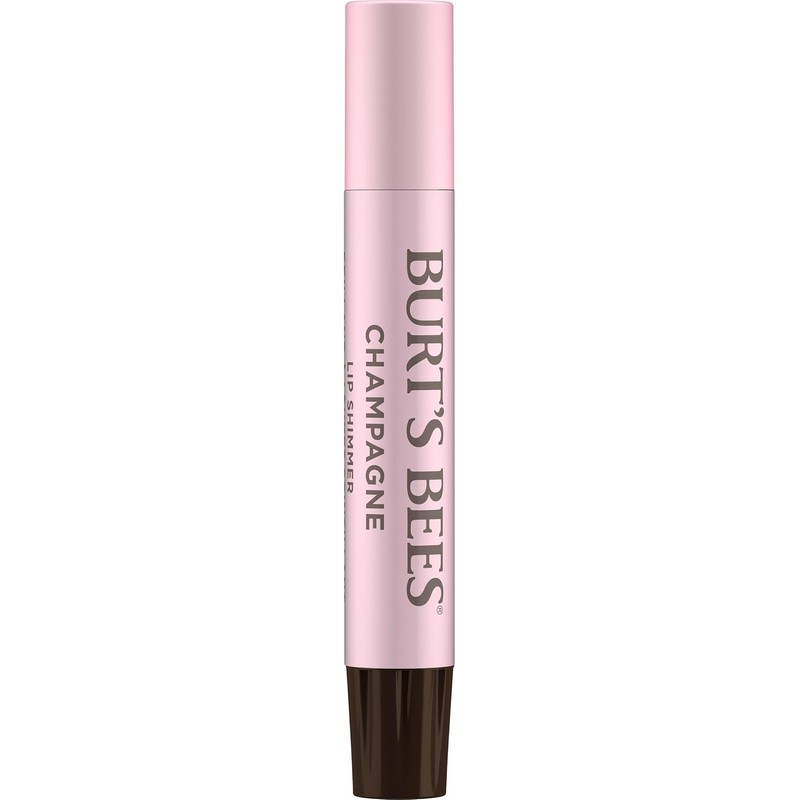 Burt's Bees Lip Shimmer, Champagne (Pack of 4)