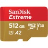 SanDisk Extreme Micro SD 512GB - MicroSDXC A2 SDSQXA1-512G-GN6MN -