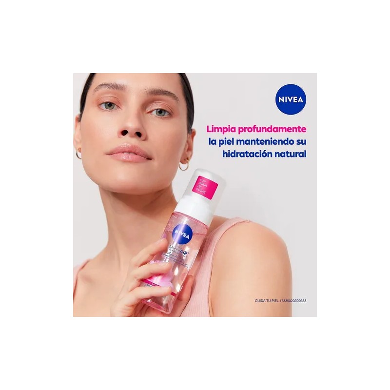 Espuma Facial Limpiadora Nivea Con Agua De Rosas - 150ml