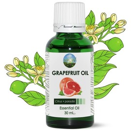 NPOW Grapefruit Essential Oil - Aromatherapy Oil, Fruit Essential Oils - Essential Oil Grapefruit, Grapefruit Oil Blend, Organic Essential Oils for Diffusers for Home, Fruity Essential Oils - 30ml