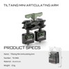 TILTA Magic Arm with 1/4"-20 Mounting Points, Universal Magic Articulating