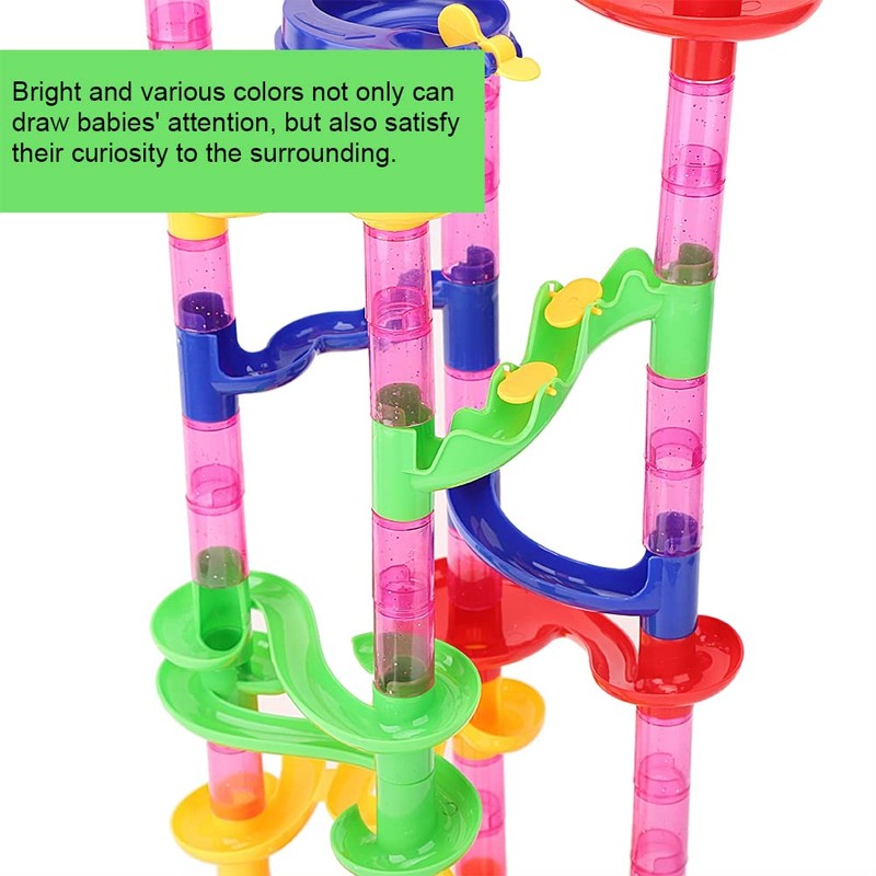 Track Marble Toy, Track Blocks Marble Softly Rounded Edges Develop