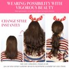 [NEW IN] Vigorous Clip in Hair Extensions Long Wavy Synthetic