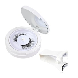 Magnetische Wimpern, Magnet Wimpern Ohne Eyeliner, 3D Fake Magnetic Lashes Natürlicher Look, Magnetic Eyelashes Set Mit Zange, Kein Kleber erforderlich Wimpern Magnetic(Schwarz)