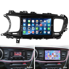 9 Inch Android 13 Car Stereo for Kia Optima 2011-2015 Touch Screen Car Radio GPS Navigation Multimedia MP5 Player Support AHD Camera Carplay/Android Auto 【2GB+32GB】 (for 32G)