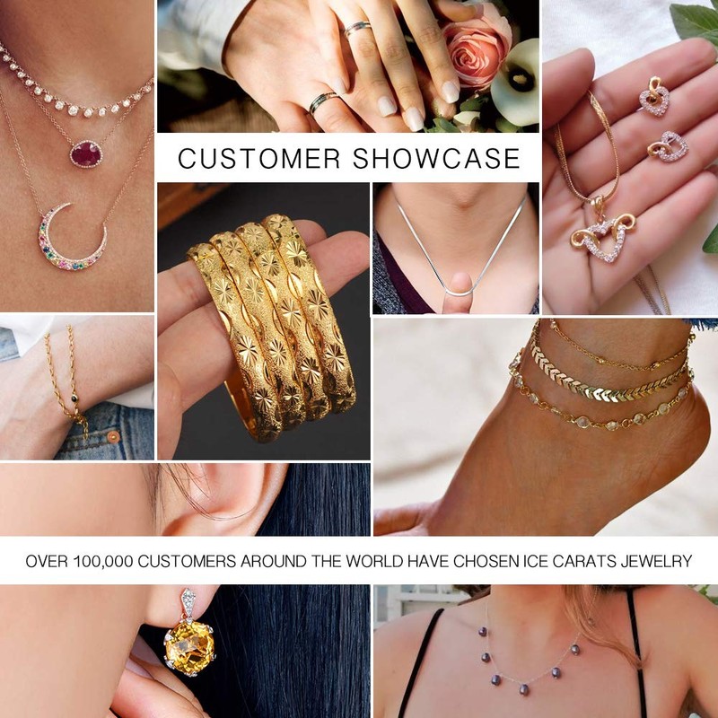 IceCarats 14K Solid White Gold Adjustable Toe Ring Open Midi