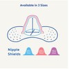 MAM Breastfeeding Nipple Shields with Sterilizing Storage Case, Nipple Shields