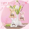 dellyy Rabbit Pendant Plush x 6 Pieces, Small Plush Rabbit