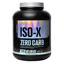 Limit-X Nutrition ISO-X Zero Carb - Suplemento Deportivo en polvo a base de Protena Aislada de Suero de Leche  Con Enzimas Pepzyme AG  3.5 libras  52 