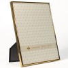 Lawrence Frames Contemporary 8x10 Gold Metal Picture Frame with Velvet